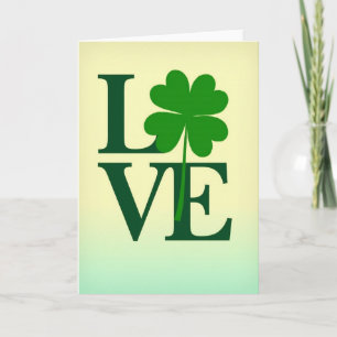 Lucky Love Smaragdkaart Kaart