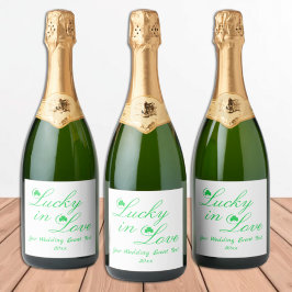 Lucky Love Sparkling Wijnetiket