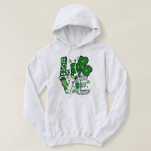 Lucky LOVE St. Patrick's Day Hoodie
