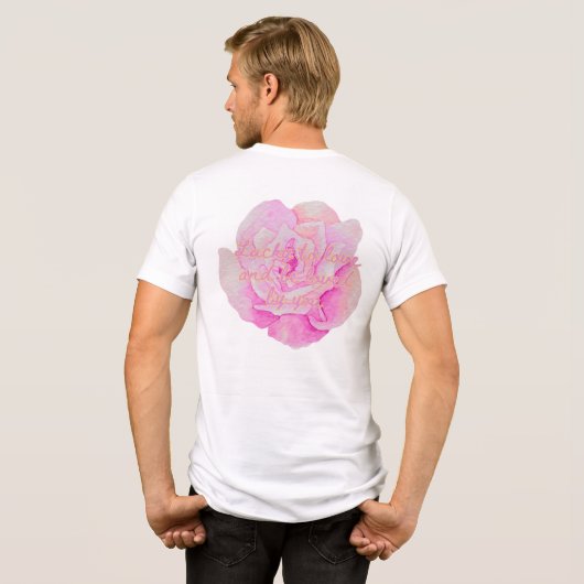 Lucky Lovers Tri-Blend Shirt (Achterkant volledig)
