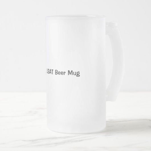 Lucky LSAT Beer Mok (Voorkant rechts)