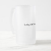 Lucky LSAT Beer Mok (Voorkant links)