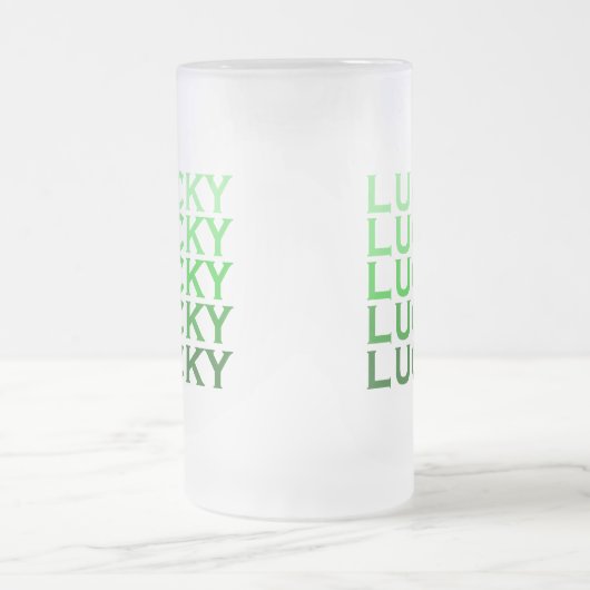 Lucky Lucky Lucky Lucky Matglas Bierpul (Center)