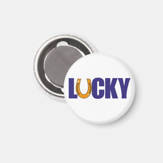 Lucky Magnet (Voorkant / Achterkant)