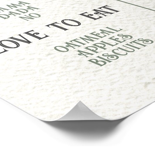 Lucky Mallard Duck 1e Verjaardag Milestone Poster (Hoek)