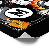 Lucky Mama Billiard 8 Cherry Mother's Day Mom Life Poster (Hoek)