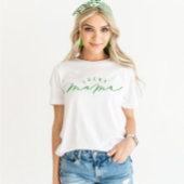 Lucky Mama Cute Script St. Patrick's Day Shirt
