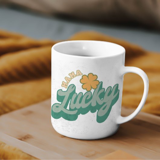 Lucky Mama Moeder Shamrock Koffiemok