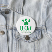 Lucky Mama Shamrock Button - Leuke St. Patrick's D (In situ)