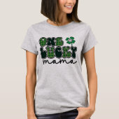 Lucky Mama St Patrick's Day Shirt, Gift for Ma T-shirt (Voorkant)