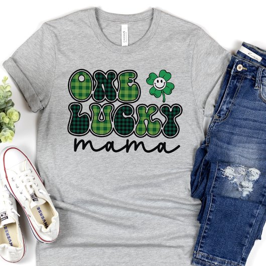 Lucky Mama St Patrick's Day Shirt, Gift for Ma T-shirt