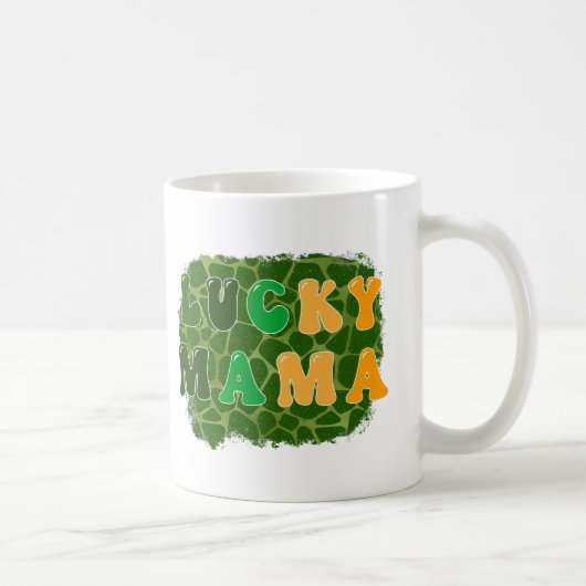Lucky Mama Sublimatie Koffiemok (Rechts)