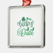 Lucky Man Metalen Ornament (Links)