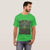 Lucky Mandala Fortune Design Succes T-shirt (Voorkant volledig)