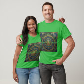 Lucky Mandala Fortune Design Succes T-shirt (Unisex)