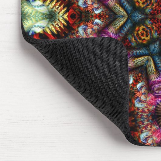 Lucky Mandala Star Mousepad Muismat (Hoek)