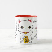 Lucky Maneki-neko Cat Mok (Midden)