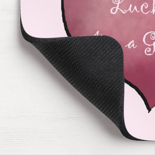 Lucky Me Ik ben een oma Tshirts en geschenken Muismat (Hoek)