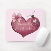 Lucky Me Ik ben een oma Tshirts en geschenken Muismat (Met muis)