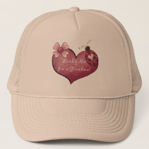 Lucky Me Ik ben een oma Tshirts en geschenken Trucker Pet