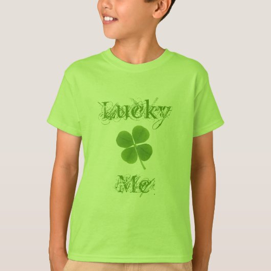Lucky Me Kinder T-shirt (Voorkant)