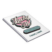 Lucky Me – Positive Energy Notebook Notitieboek (Rechterzijde)