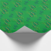 Lucky 🍀 me St. Patrick's Day Cadeaupapier (Hoek)