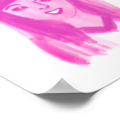 Lucky Meisje Roze Poster (Hoek)