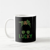 Lucky Mema Grootmoeder St Patrick's Day Mema Grand Koffiemok (Links)