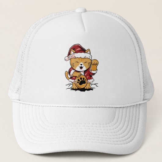 Lucky Meow Trucker Pet (Voorkant)