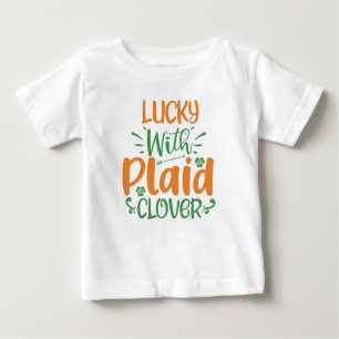 Lucky met Play Clover? St Patrick T-Shirt Kinderen