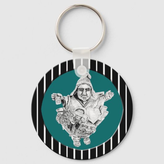 Lucky Metal Ekeko Sleutelhanger (Voorkant)