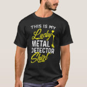 Lucky Metalen Detector Relic Hunter Schat Hunter T-shirt (Voorkant)