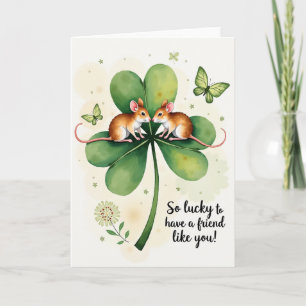 Lucky Mice Vriendenkaart Kaart