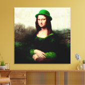 Lucky Mona Lisa St. Canvas Afdruk (Insitu (Woonkamer))