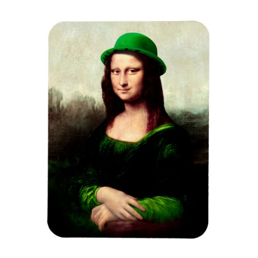 Lucky Mona Lisa St. Magneet (Verticaal)