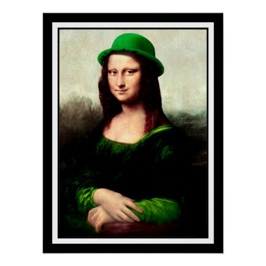 Lucky Mona Lisa St. Poster (Voorkant)