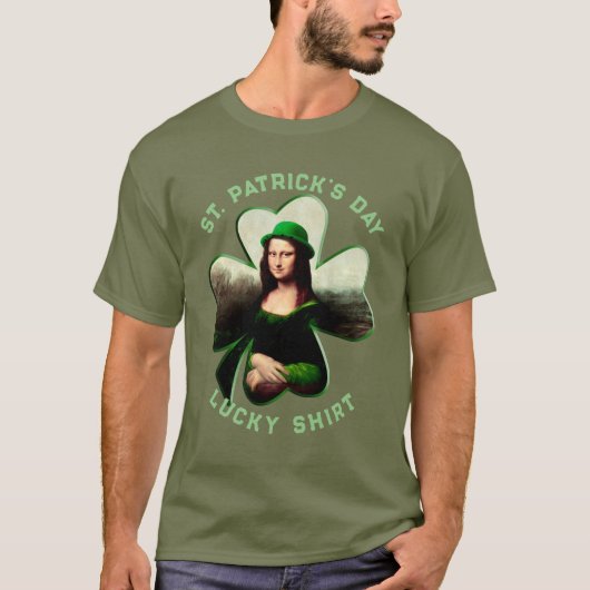 Lucky Mona Lisa St. T-shirt (Voorkant)