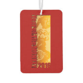 Lucky Monkey Chinees nieuwjaar 2016 Air Freshener Luchtverfrisser (Achterkant)