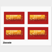 Lucky Monkey Year 2016 Vertical Sticker 2 (Vel)