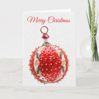 Lucky Mushroom Christmas Card Feestdagen Kaart