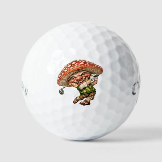 Lucky Mushroom Supersoft Golfballen (Voorkant)