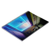 Lucky Nails - Cool Blue in de nacht Notitieboek (Linkerzijde)