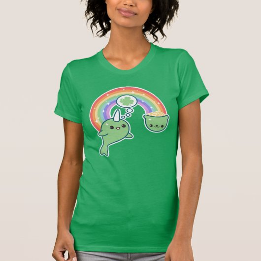 Lucky Narwhal T-shirt (Voorkant)