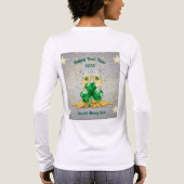 Lucky New Year 2026  Tri-Blend Shirt (Achterkant)