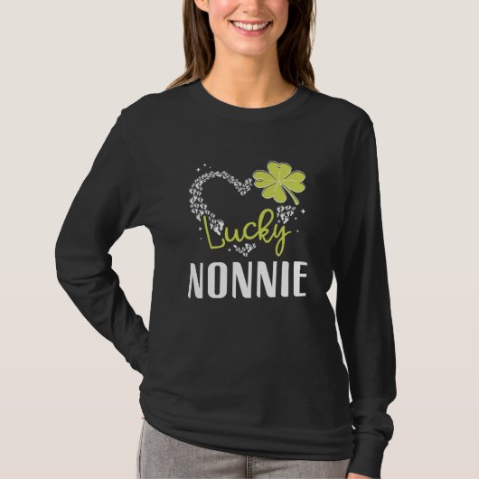 Lucky Nonnie St Patricks Day womens T-shirt (Voorkant)