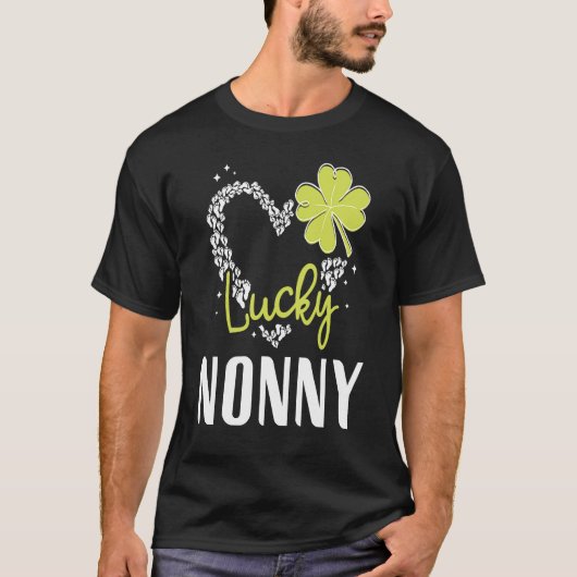 Lucky Nonny St Patricks Day womens T-shirt (Voorkant)