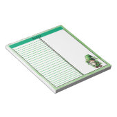 Lucky Notes St. Patrick's Day Notitieblok (Schuin)