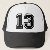 Lucky Number 13 Classic Trucker Pet (Voorkant)