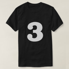 Lucky Number 3 T-shirt
